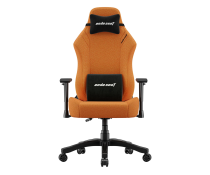 Fotel gamingowy Anda Seat Luna L materiałowy pomarańczowy